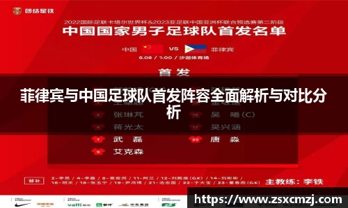 菲律宾与中国足球队首发阵容全面解析与对比分析